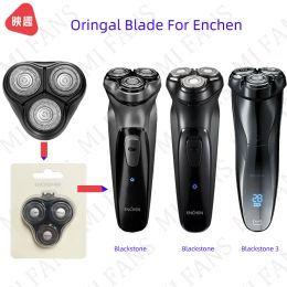 Controle Originele scheerkop voor Youpin Enchen BlackStone elektrische scheerapparaten 3 Pro Waterdicht dubbellaags mes Stalen mes