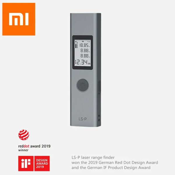 Contrôle Original Xiaomi DUKA télémètre Laser 25/40m LSP/LS1S chargeur USB Portable mesure de haute précision télémètre Laser