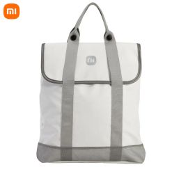 Controle Originele Xiaomi mijia 20L Polyester Fiber Rugzak Uitje Trend Student Casual Eenvoudige draagbare tas voor heren Dames Student