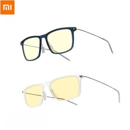 Contrôle Original Xiaomi Mijia Antiblue Rays lunettes Pro ultralégères AntiUV lunettes pour jouer ordinateur téléphone protection des yeux pour hommes femmes