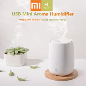 Controle Originele Xiaomi Mijia HL Draagbare USB Mini Air Aromatherapie Diffuser Luchtbevochtiger Rustige Aroma Mist Maker 7 Lichtkleur Thuiskantoor