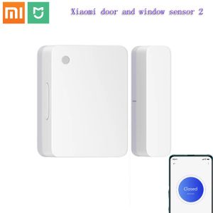 Contrôle Original Xiaomi mijia Mini capteur de fenêtre de porte Intelligent 2 pour les appareils de suite de maison intelligente Xiaomi Kits de maison intelligente de taille de poche