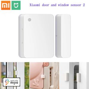 Xiaomi Mijia – capteur de porte et fenêtre 2, contrôle Original, Bluetooth 5.1, déclencheur et alarme, Modes hors de la maison, à l'aide de la passerelle Mi