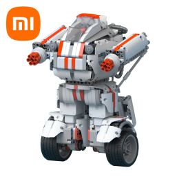 Contrôle Original Xiaomi MITU Mi Robot constructeur bricolage 978 pièces système d'auto-équilibrage contrôle de Smartphone sans fil programmation graphique modulaire
