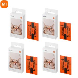 Besturing Originele Xiaomi Zink Pocket Pocket Paper Selfadhesive Photo Print Sheets voor Xiaomi 3inch Mini Pocket Photo Printer voor geschenken
