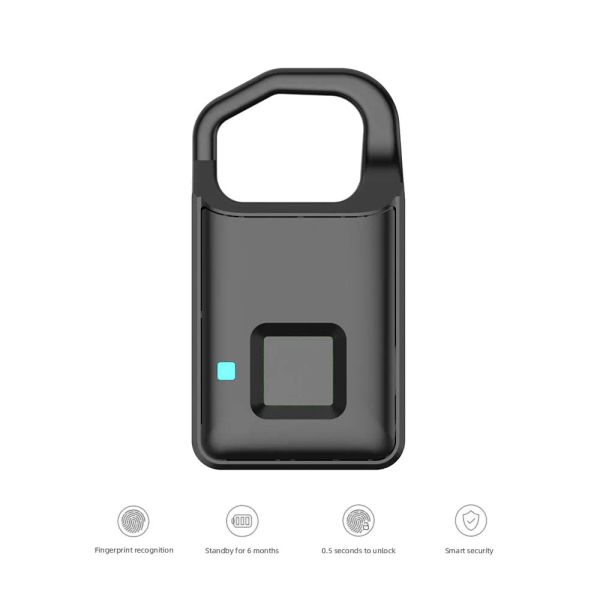 Contrôle P4 P5 Electronic-Key Electronic Finger Smart Lock Porte Super Long Sac à calange électronique Sac à bagages