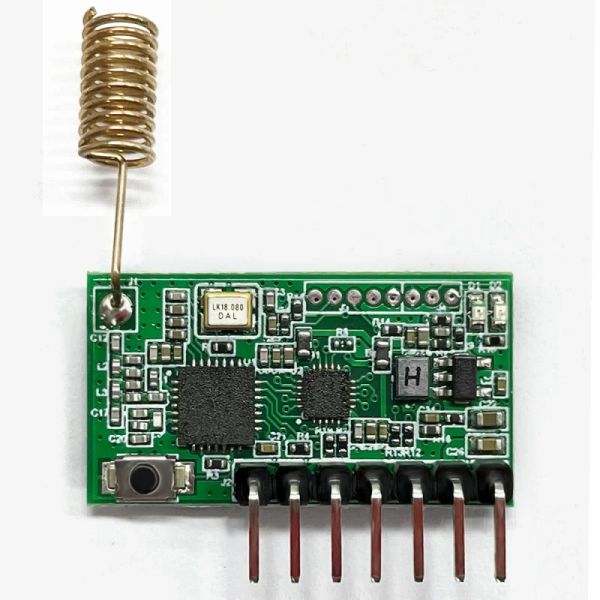 Control Qiachip 868MHz 4CH RF Recibir y transmitir interruptor de control remoto inalámbrico integrado para el módulo Arduino Uno Smart Home DIY
