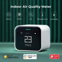Contrôle Qingping Air Detector Lite Retina Touch Touch IPS Screen Touch Operation PM2.5 MI Home application Control Monitor Air Monitor With Apple Homekit