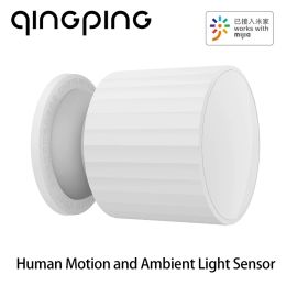 Controle Qingping Menselijk lichaam Bewegingssensor Bluetooth Compatibel HighPrecision Smart Home Milieu Lichtsensor Werk met Mijia-app
