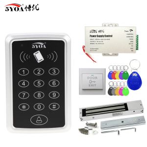 Controleer RFID -toegangscontrolesysteem Elektronische poortopener Home Garage Set Eletrische magnetische RFID Smart Door Lock -kit Automatische controller