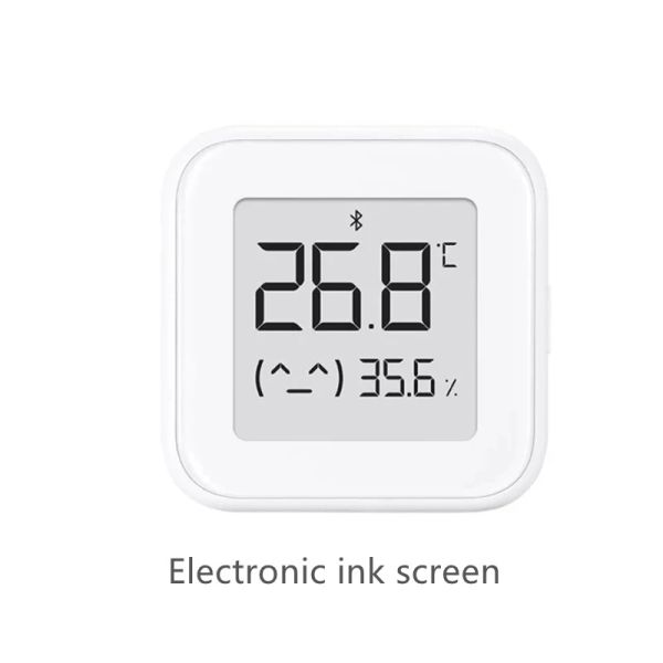 Thermomètre et humidité électroniques intelligents, contrôle de l'écran d'encre, hygromètre numérique électrique intelligent sans fil, compatible Bluetooth