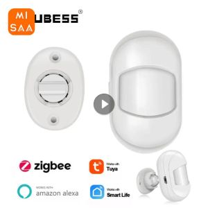 Contrôle Smart Home Smart Pir Motion Sensor Zigbee Travaille avec Zigbee Gateway Human Body Sensor Wireless Smart Body Movement Sensor Mini