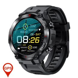 Control Smart Watch K37 GPS Outdoor Sport Fitness Braamband Super Long Standby Polshorwatch Health Monitoring Tracker Waterdichte smartwatch