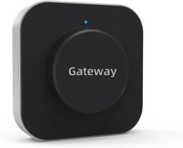 Contrôle Smonet Smart Door Lock WiFi Gateway Bluetooth Entrée sans touche Verrouille électronique Bridge wifi ttlock Smart Deadbolt WiFi Hub