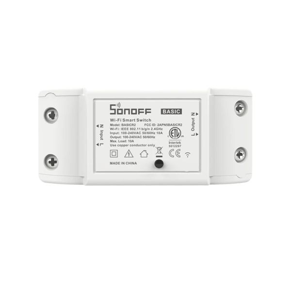 Contrôle des sorties Sonoff BasicR2 WiFi Breaker commutateur SMAT Remote sans fil Contrutateur WiFi WiFi Smart Home Fonctionne avec Alexa