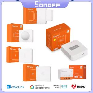 Controle SONOFF Zigbee 3.0 Bridge Pro/TH-sensor/draadloze schakelaar/deursensor/bewegingssensor/ZBMINI/ZBMINIL2 Werken met Ewelink Alexa