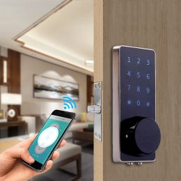 Control Szbestwell Home Smart Smart Pantalla táctil de digtial Contraseña de la puerta Bloqueo de la puerta del cerrojo Desbloqueo de la puerta de la puerta de la puerta por la aplicación WiFi Buletooth