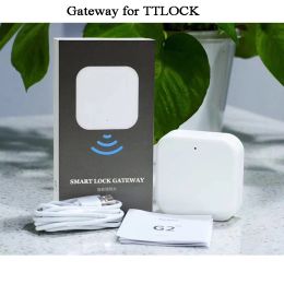 Contrôle TTLOCK G2 ou G3 WiFi WiFi Pateway for Smart Door Lock Bluetooth TTLOCK Téléote Control Lock Déverrouiller Bluetooth To WiFi Convertisseur