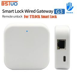 Besturing TTLOCK G3 WIFI Gateway voor Smart Door Lock Bluetooth TTlock Telefoon Remote Control Lock Unlock Bluetooth naar WiFi Converter RJ45