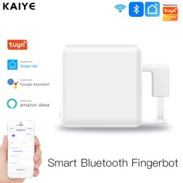 Contrôlez Tuya Smart Bluetooth, bouton de commutation Fingerbot, télécommande, application Smart Life et commande vocale via Alexa Google