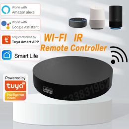 Control Tuya Smart IR Remote Control Remote Controler para control de casa inteligente para TV DVD AUD AC funciona con Amz Alexa Google Home