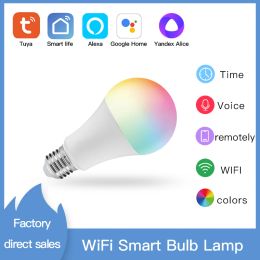 CONTRÔLER TUYA / SMART Life WiFi Smart Bulb Lampe E27 RGBCW LED LUMIÈRE, PAS DE CHARD