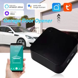 Contrôler Tuya Smart Mini Garage Door Opender WiFi WiFi Garage Garage Wireless Controller travaille avec Smart Life Alexa Google Voice Code