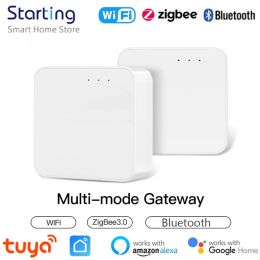 Controle Tuya Smart Multimode Gateway Hub Bridge ZigBee Bluetooth WiFi Smart Life Draadloze afstandsbediening Werkt met Alexa Google Home