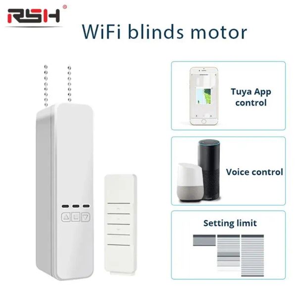 CONTRÔLER TUYA SMART WIFI CURTAINS MOTOR MOTOR ELECTRIC LATER ROLLERS BLADS OBTRIBUTION DRIVER RF RETOCK KIT SMART LIFE APPLICATION ALEXA Google