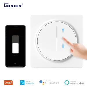 Controle Tuya Smart Wifi Dimmer Touch Dimbaar Paneel Lichtschakelaar EU 100240V Compatibel met Alexa Google Home Geen hub vereist