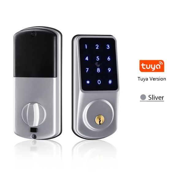 Contrôle Tuya SmartLife Home WiFi Keyless Secure Keypad Remote Control Electronic Digital Digital Smart Rfid Door Lock