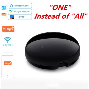 Control Tuya Wifi IR Remote Control voor Air Conditioner TV Smart Home Blaster Infrarood Universal Remote Controller voor Alexa Google Home