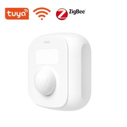 Control Tuya Wifi Zigbee Sensor de movimiento humano Smart Home Home Motion Sensor Detector con la escena del sensor de luz Función Smart Life