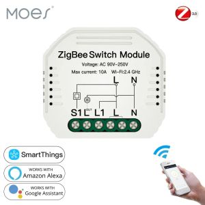 Contrôle Module de commutateur d'éclairage Smart Tuya Zigbee 3.0