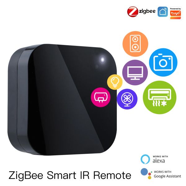 Contrôle Tuya ZigBee télécommande IR intelligente télécommande universelle pour maison intelligente Android4.0/iOS 8.0 pour Alexa Google Home