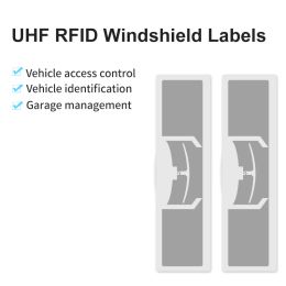 Controle voertuig RFID -besturingssysteem SMART TAGS WINDSHIELD RFID UHF TAG -sticker voor auto