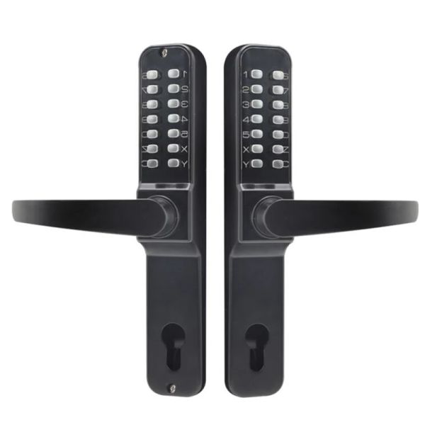 Contrôle VILLA LOCK LOCK MÉCANIQUE CODE CODE CODE LOCATIVE POUR LA PARE EXTÉRIEUR LORVE DE PORTE SMART SMART Handle Swing Gate Gate Lock Push