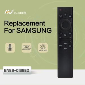 Control Voice BN5901385D BN5901385A Remote Contrôle pour Samsung Smart TV Ultra HD Neo Qled Crystal Uhd Series Remoto sans solaire