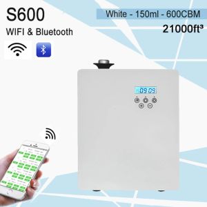 Contrôle VTS S600 Smart WiFi Bluetooth Control Scent diffuseur hine US Hotel HVAC Aroma Hine Huile essentielle Nébuliseur pour grande surface