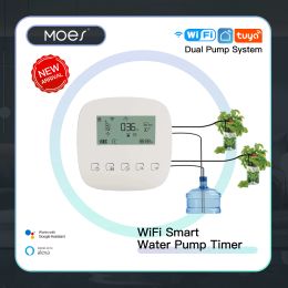 Controle WiFi Tuya Smart Watering Machine Automatisch Microdrip-irrigatiesysteem Planten Controller Systeem Irrigatietool Alexa Google