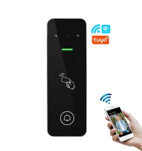 Contrôle WiFi Imperproof Metal Keypad Access Contrôleur avec mot de passe 125 kHz Carte EM Vidéo Interphone Accès à l'accès Smart Phone Smart