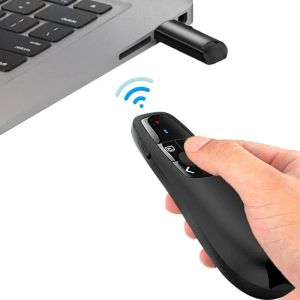 Besturing Wireless Presenter Laptop RF 2.4GHz USB Remote Control Pen voor PowerPoint Presentation Pointer Clicker PPT Slide Advancer
