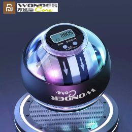 Control Wondercore Gyroscope à démarrage automatique, boule de puissance du poignet, Version améliorée, comptage du poignet, relaxation musculaire, entraînement, poignée, ballon de Fitness