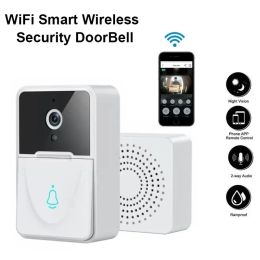 Controle X3 Smart Video Deurbel Wireless Doorbell WiFi Remote Home Intercom Twoway Voice Door Bell met IR Night Vision Security Cam