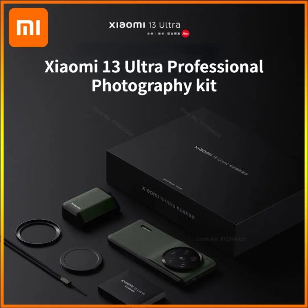 Control Xiaomi 13 Conjunto de cámara ultra profesional Kits de fotos Fotografía inalámbrica Len Mango Imagen Paquete de regalo Teléfono PC Caja Anillo de filtro