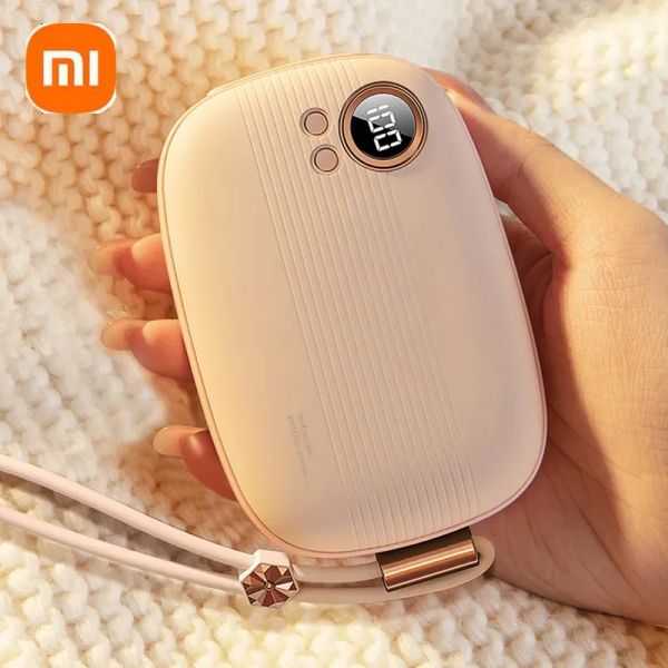 Contrôle Xiaomi 2023 MINI MAIN CHAUTER 10000MAH HIEUR HIEUR CHAUDER POCKET FAST FAST CHAUFFICATION USB RECHARGÉable MAISON HANDY CHAUDY