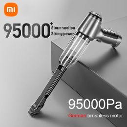 Xiaomi – aspirateur Portable sans fil 3 en 1, contrôle 95000Pa, moteur sans balais, accessoires de voiture gonflables multifonctions humides et secs