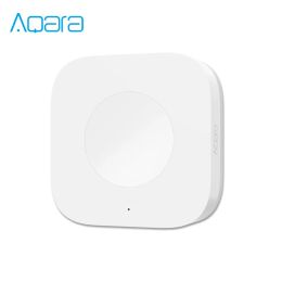 Contrôle Xiaomi Aqara commutateur sans fil Intelligent Zigbee télécommande intelligente une touche contrôle sécurité à domicile intelligente pour xiaomi mijia mihome