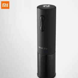 Controle XIAOMI Circle Joy Automatische rode wijnflesopener USB oplaadbare elektrische kurkentrekker foliesnijder Cork Out Tool voor Mi thuisgebruik