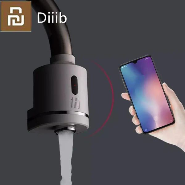 Contrôle Xiaomi Diiib détection automatique infrarouge débranché dispositif d'économie d'eau sans contact à induction intelligente pour robinet d'évier de cuisine salle de bain